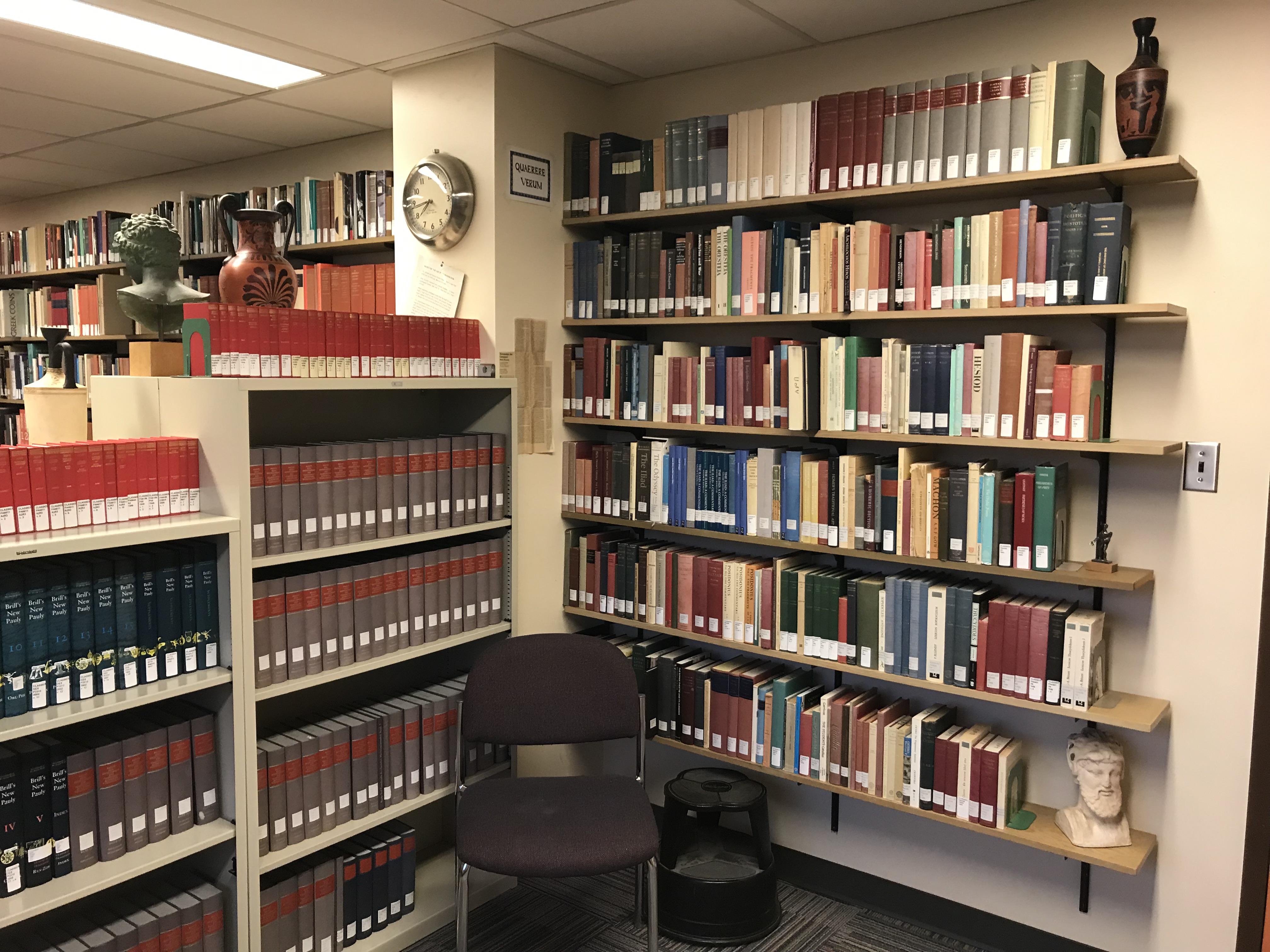 Reading Room study corner